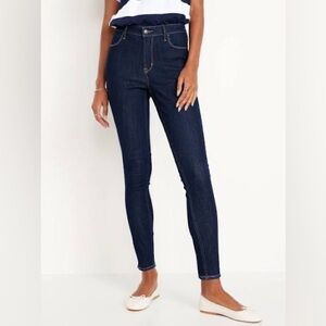 Old Navy High Rise Dark Blue Jeans
